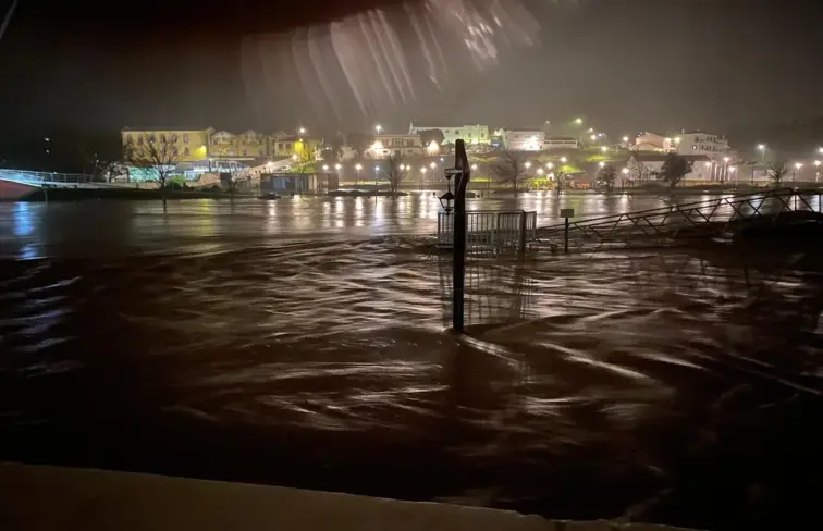 Inundações em Odemira.